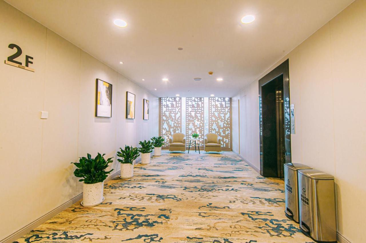 Shanghai Joyful Yard Hotel-Free Shuttle Bus To Pudong Airport And Disneyland Exterior foto