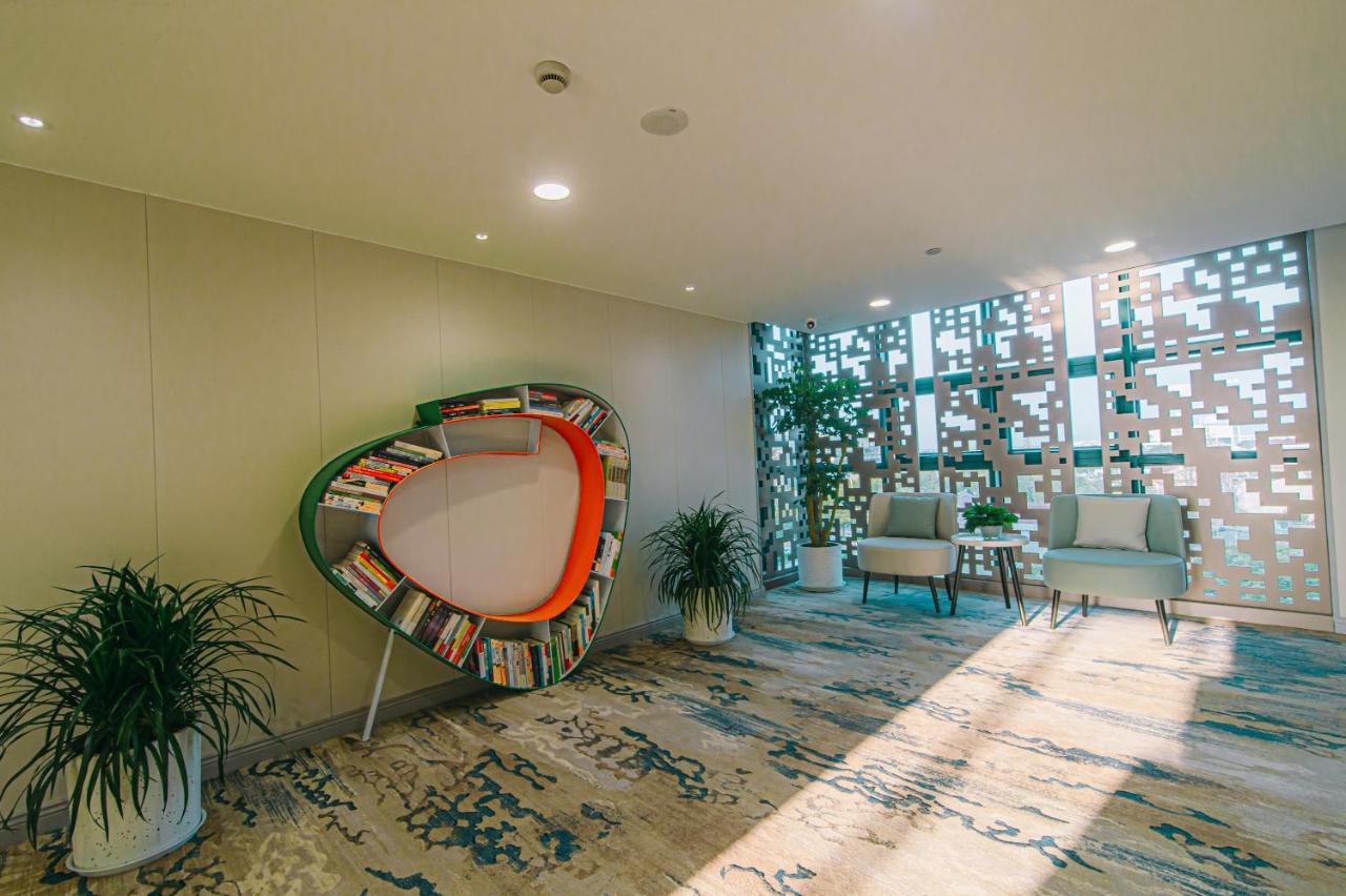 Shanghai Joyful Yard Hotel-Free Shuttle Bus To Pudong Airport And Disneyland Exterior foto
