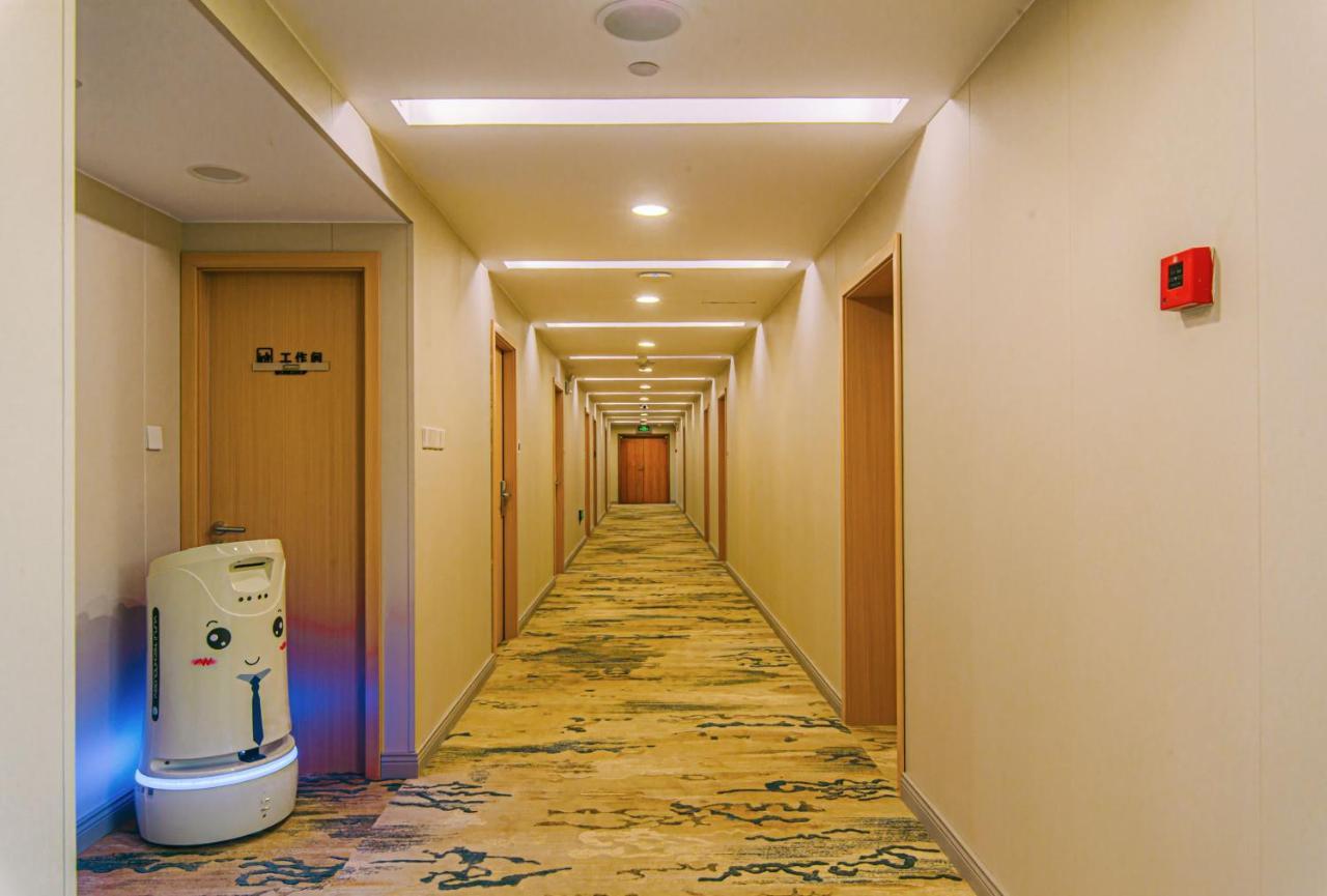 Shanghai Joyful Yard Hotel-Free Shuttle Bus To Pudong Airport And Disneyland Exterior foto