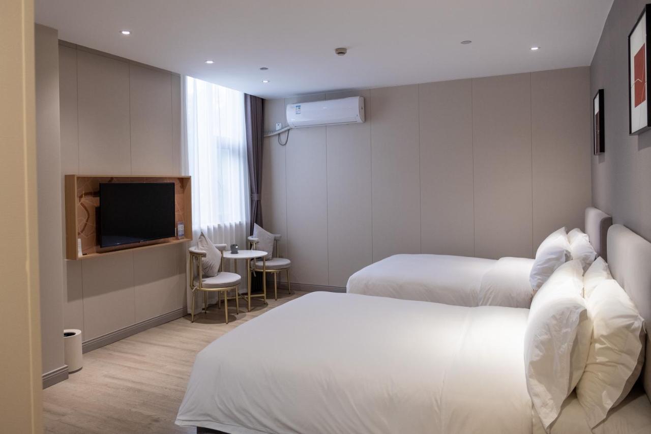 Shanghai Joyful Yard Hotel-Free Shuttle Bus To Pudong Airport And Disneyland Exterior foto