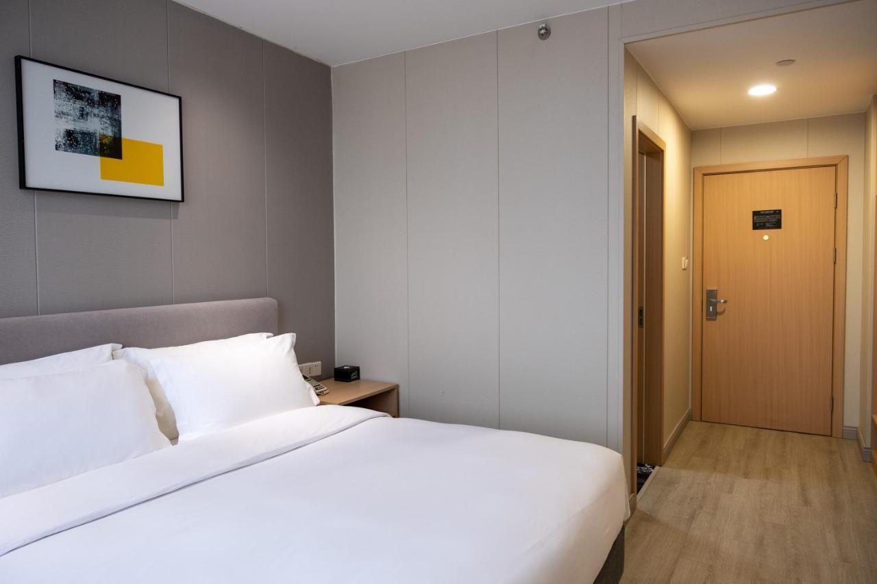 Shanghai Joyful Yard Hotel-Free Shuttle Bus To Pudong Airport And Disneyland Exterior foto