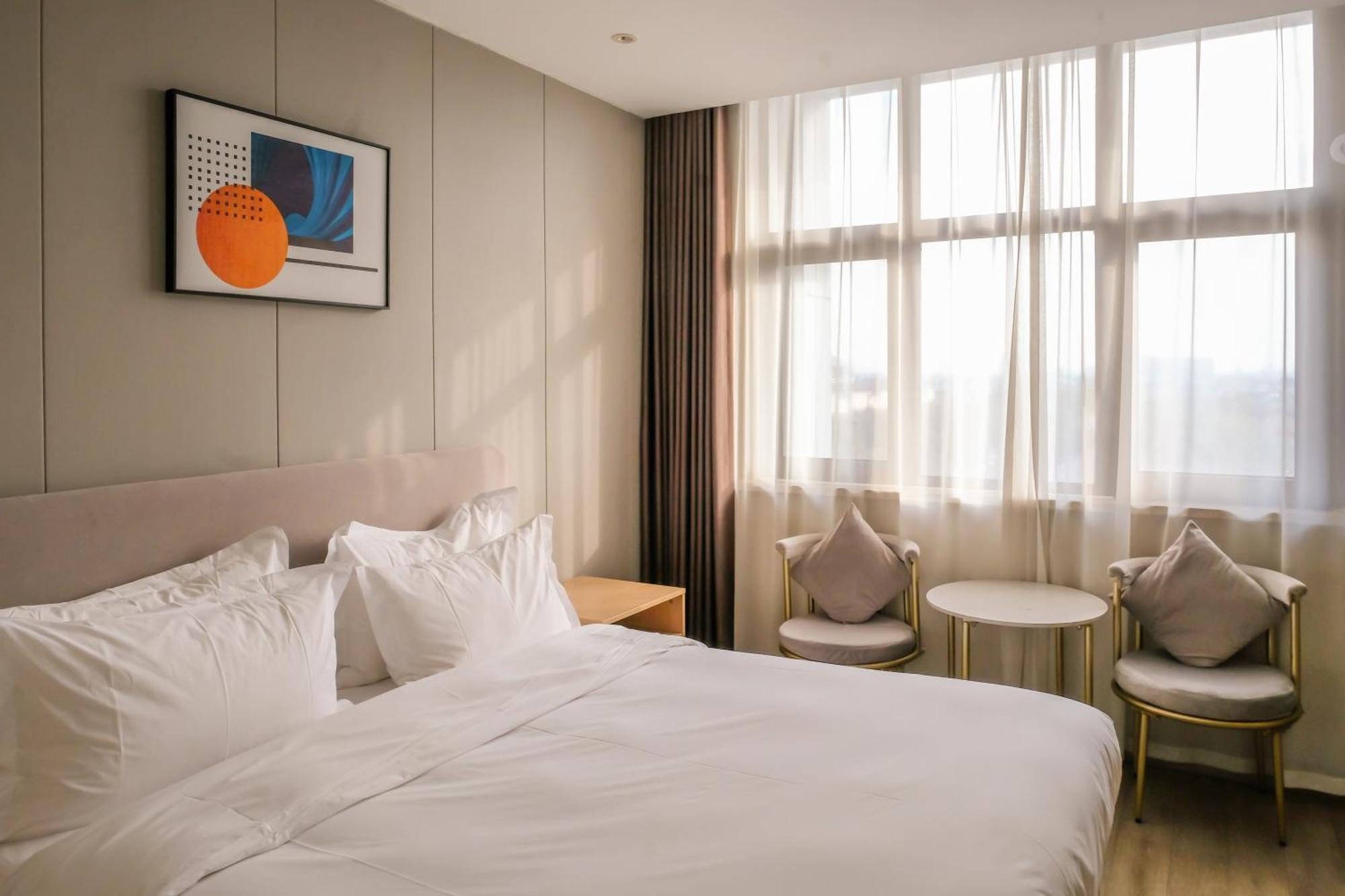 Shanghai Joyful Yard Hotel-Free Shuttle Bus To Pudong Airport And Disneyland Exterior foto
